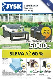 akční leták Jysk 12.5.2016-25.5.2016