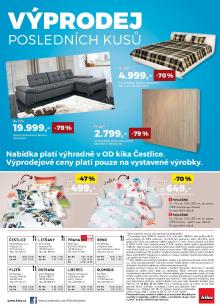 akční leták Kika nábytek 20.6.2016-3.7.2016