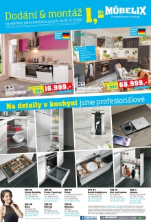 akční leták Möbelix 27.6.2016-31.7.2016