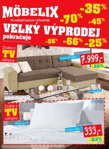 akční leták Möbelix 11.7.2016-24.7.2016