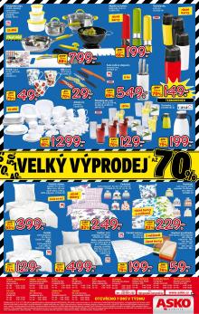 akční leták ASKO 7.7.2016-31.7.2016