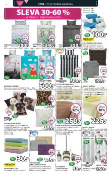akční leták Jysk 28.7.2016-10.8.2016