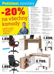 akční leták Möbelix 29.8.2016-11.9.2016