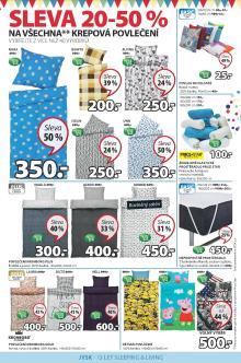 akční leták Jysk 1.9.2016-14.9.2016
