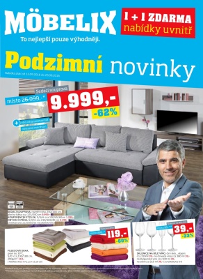 akční leták Möbelix 12.9.2016-25.9.2016