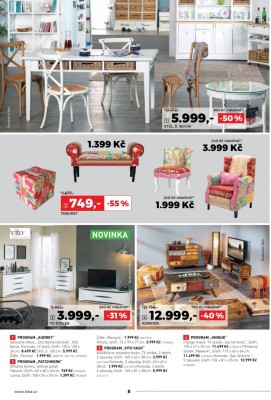 akční leták Kika nábytek 19.9.2016-9.10.2016