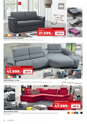 akční leták Kika nábytek 13.10.2016-30.10.2016