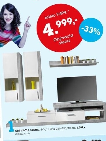Obývací stěna Iguan