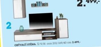 Obývací stěna Star