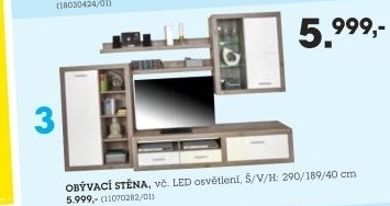 Obývací stěna Cancan