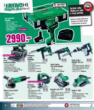 akční leták Hornbach 3.10.2016-31.1.2017