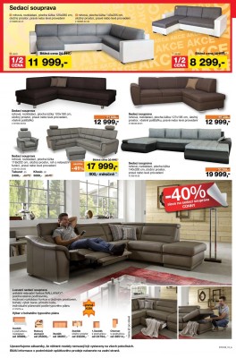 akční leták Sconto nábytek 9.11.2016-22.11.2016