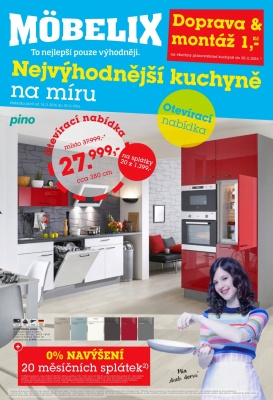 akční leták Möbelix 14.11.2016-30.11.2016