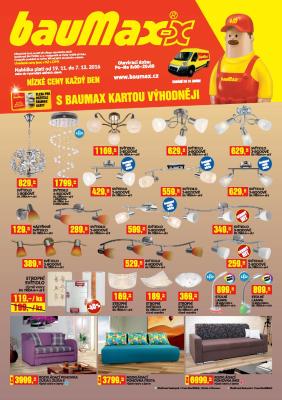 akční leták bauMax 19.11.2016-7.12.2016