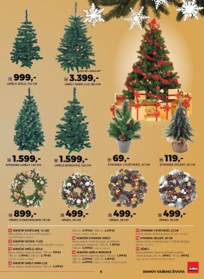 akční leták Kika nábytek 28.11.2016-23.12.2016