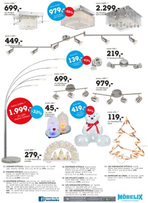 akční leták Möbelix 28.11.2016-6.12.2016