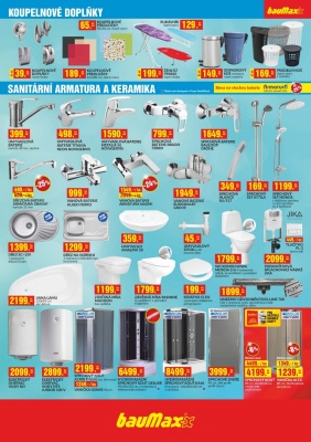 akční leták bauMax 8.12.2016-11.1.2017