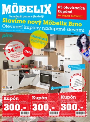 akční leták Möbelix 16.1.2017-29.1.2017