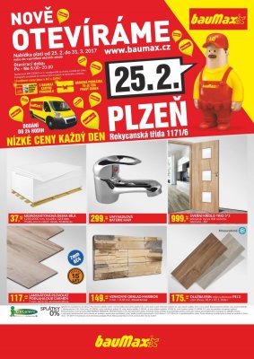 akční leták bauMax 25.2.2017-31.3.2017