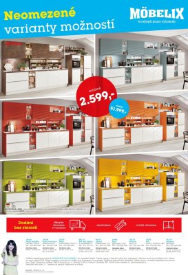 akční leták Möbelix 6.3.2017-31.3.2017