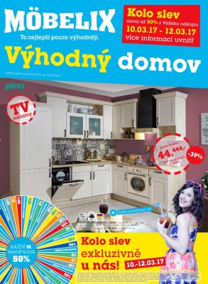 akční leták Möbelix 6.3.2017-19.3.2017