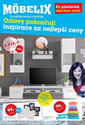 akční leták Möbelix 27.3.2017-9.4.2017