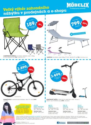 akční leták Möbelix 3.4.2017-16.4.2017