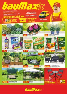 akční leták bauMax 1.5.2017-31.5.2017