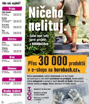akční leták Hornbach 3.5.2017-30.5.2017