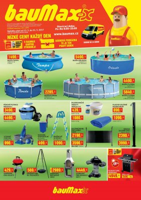 akční leták bauMax 15.5.2017-31.5.2017