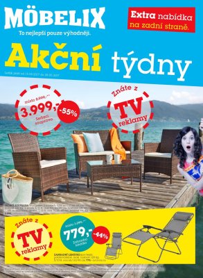 akční leták Möbelix 15.5.2017-28.5.2017