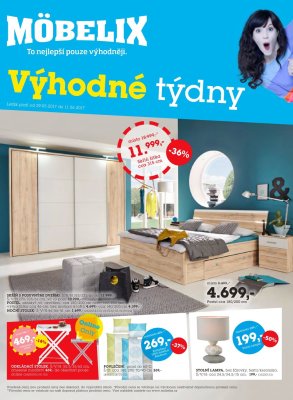 akční leták Möbelix 29.5.2017-11.6.2017