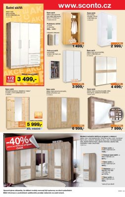 akční leták Sconto nábytek 7.6.2017-27.6.2017