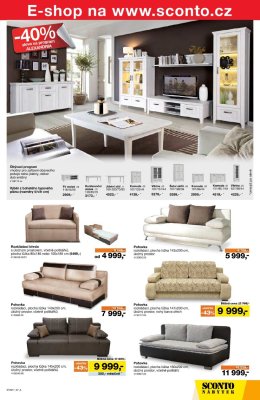 akční leták Sconto nábytek 7.6.2017-27.6.2017