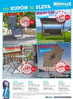 akční leták Möbelix 12.6.2017-25.6.2017