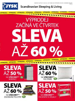 akční leták Jysk 15.6.2017-28.6.2017