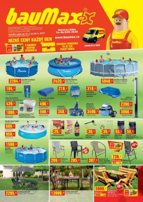 akční leták bauMax 19.6.2017-30.6.2017