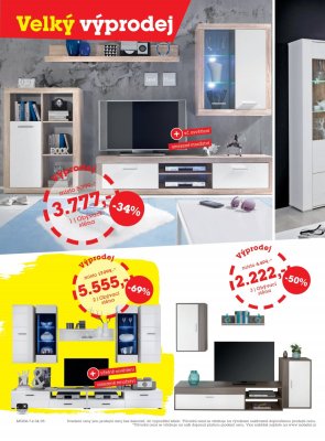 akční leták Möbelix 26.6.2017-9.7.2017
