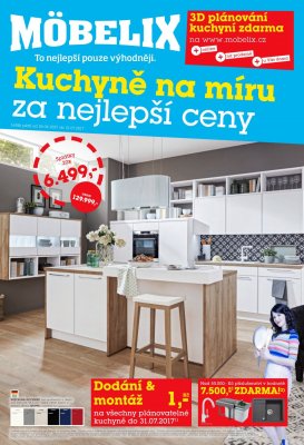 akční leták Möbelix 26.6.2017-31.7.2017