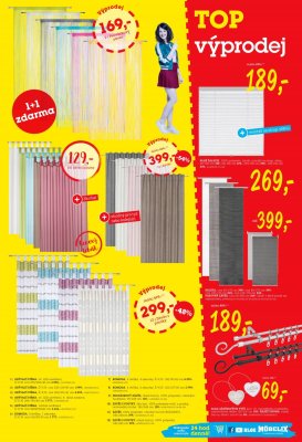 akční leták Möbelix 26.6.2017-9.7.2017