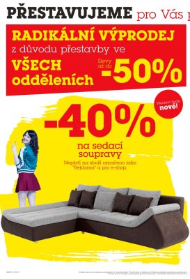 akční leták Möbelix 10.7.2017-23.7.2017