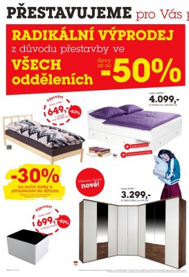 akční leták Möbelix 10.7.2017-23.7.2017