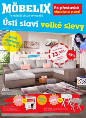 akční leták Möbelix 10.7.2017-23.7.2017