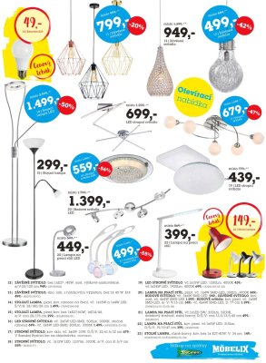 akční leták Möbelix 14.8.2017-27.8.2017