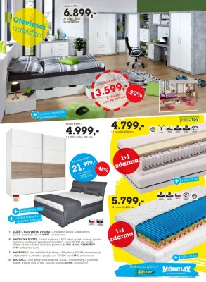 akční leták Möbelix 14.8.2017-27.8.2017