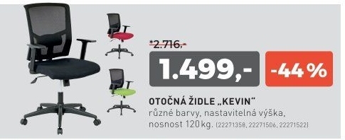 Otočná židle KEVIN