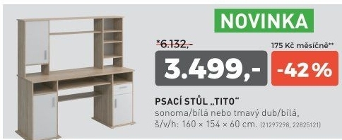 Psací stůl TITO