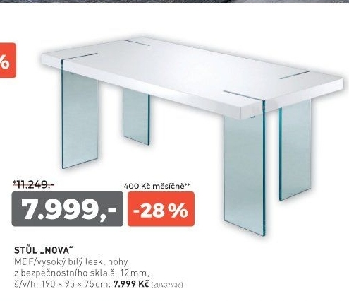 Stůl NOVA