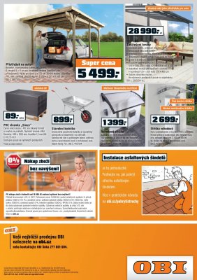 akční leták OBI 23.8.2017-6.9.2017