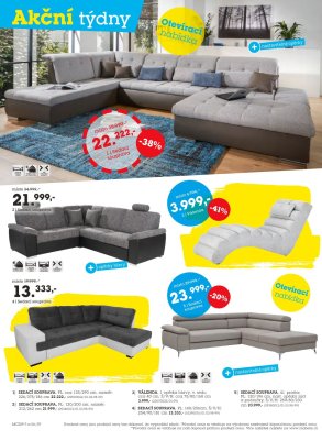 akční leták Möbelix 28.8.2017-10.9.2017